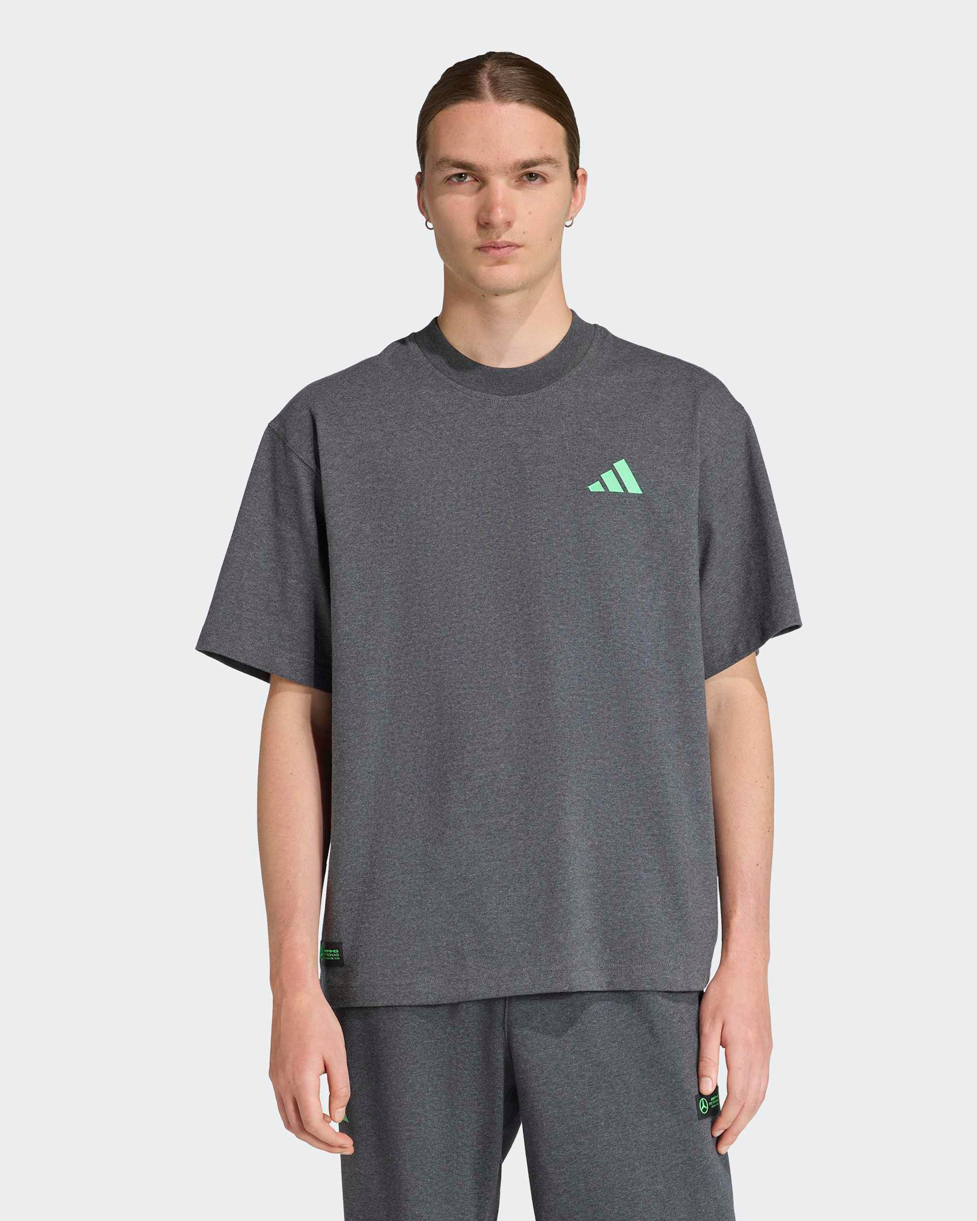 Mens Premium Sweat T-shirt Grey