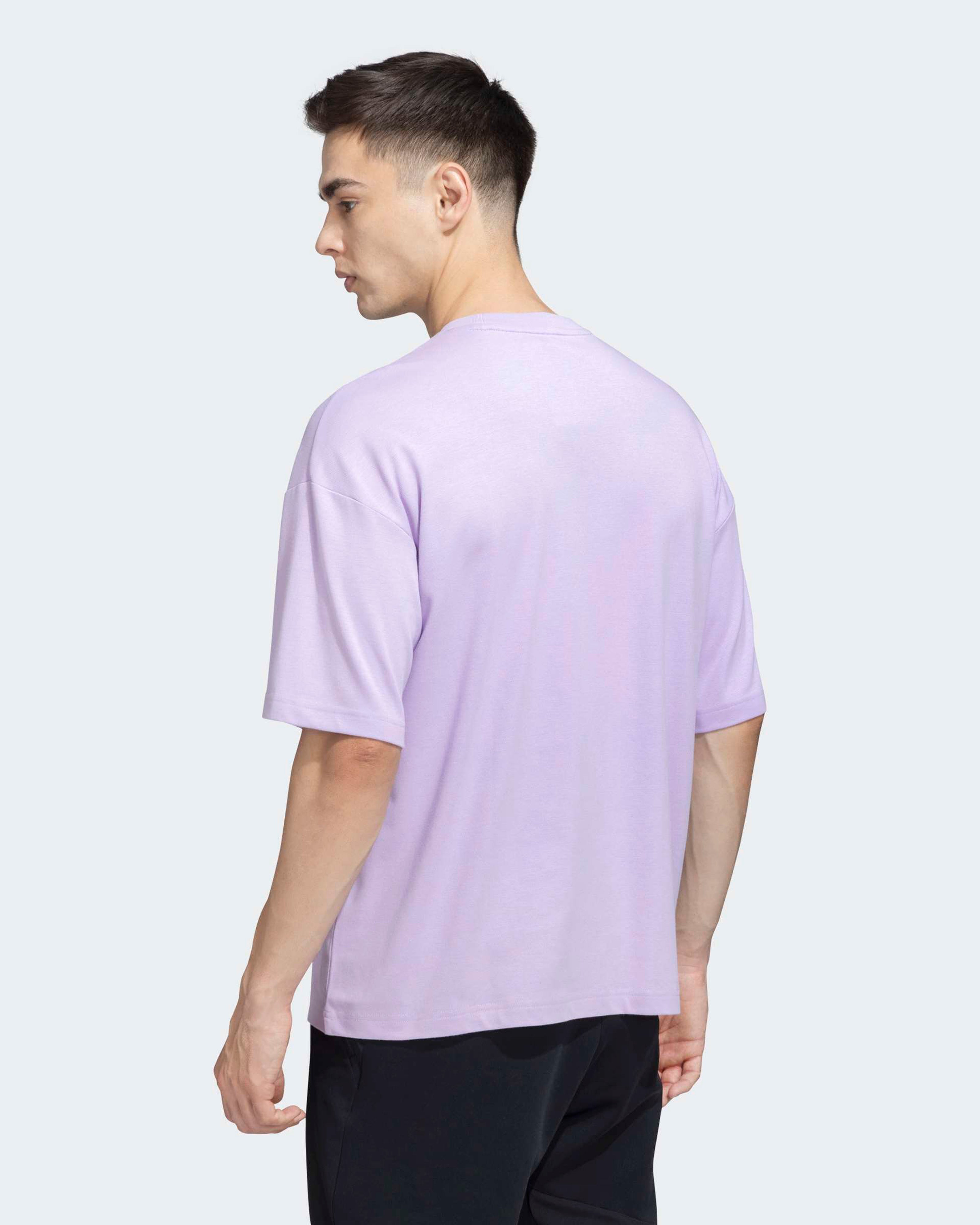Mens Premium Woven T-shirt Purple