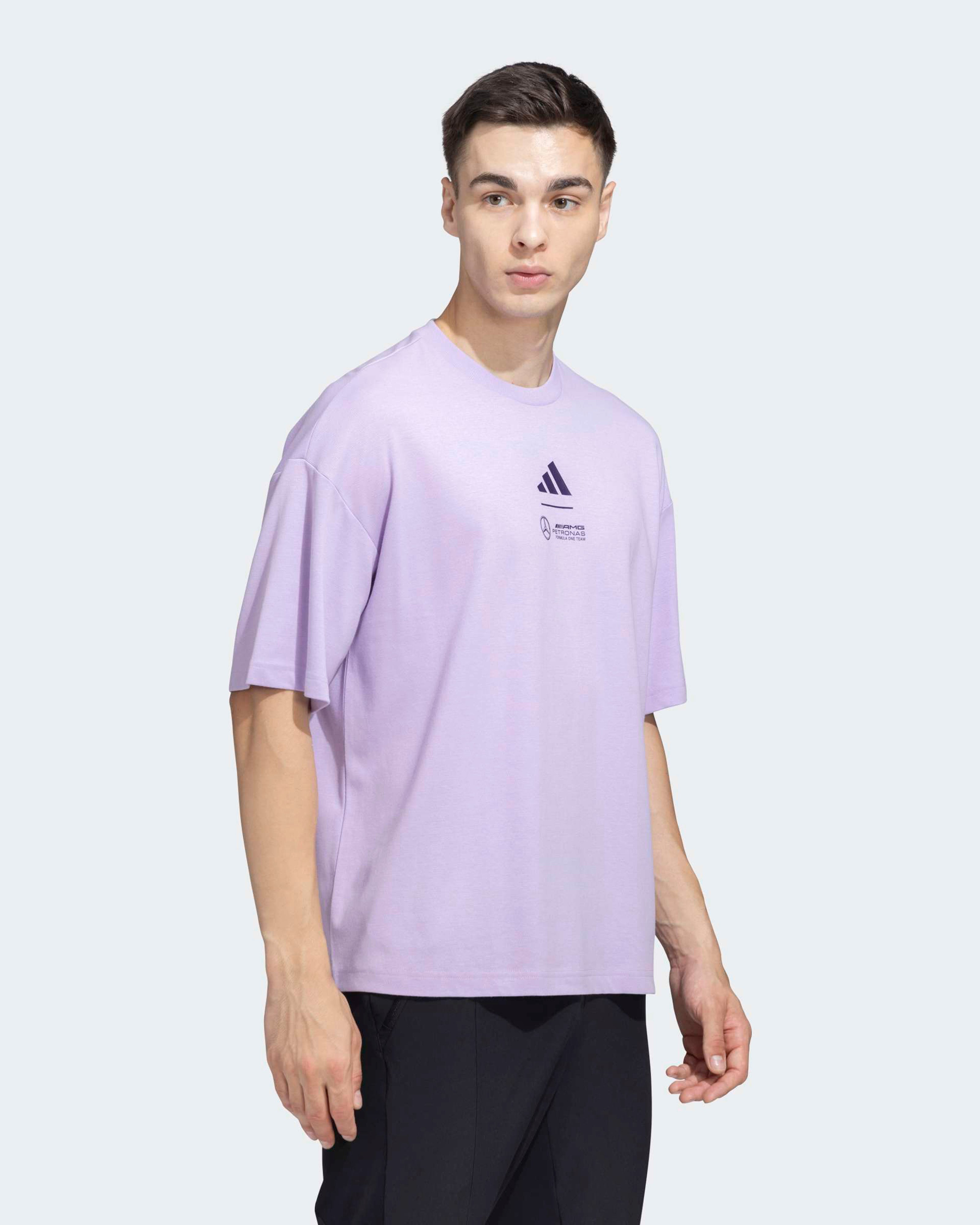 Mens Premium Woven T-shirt Purple