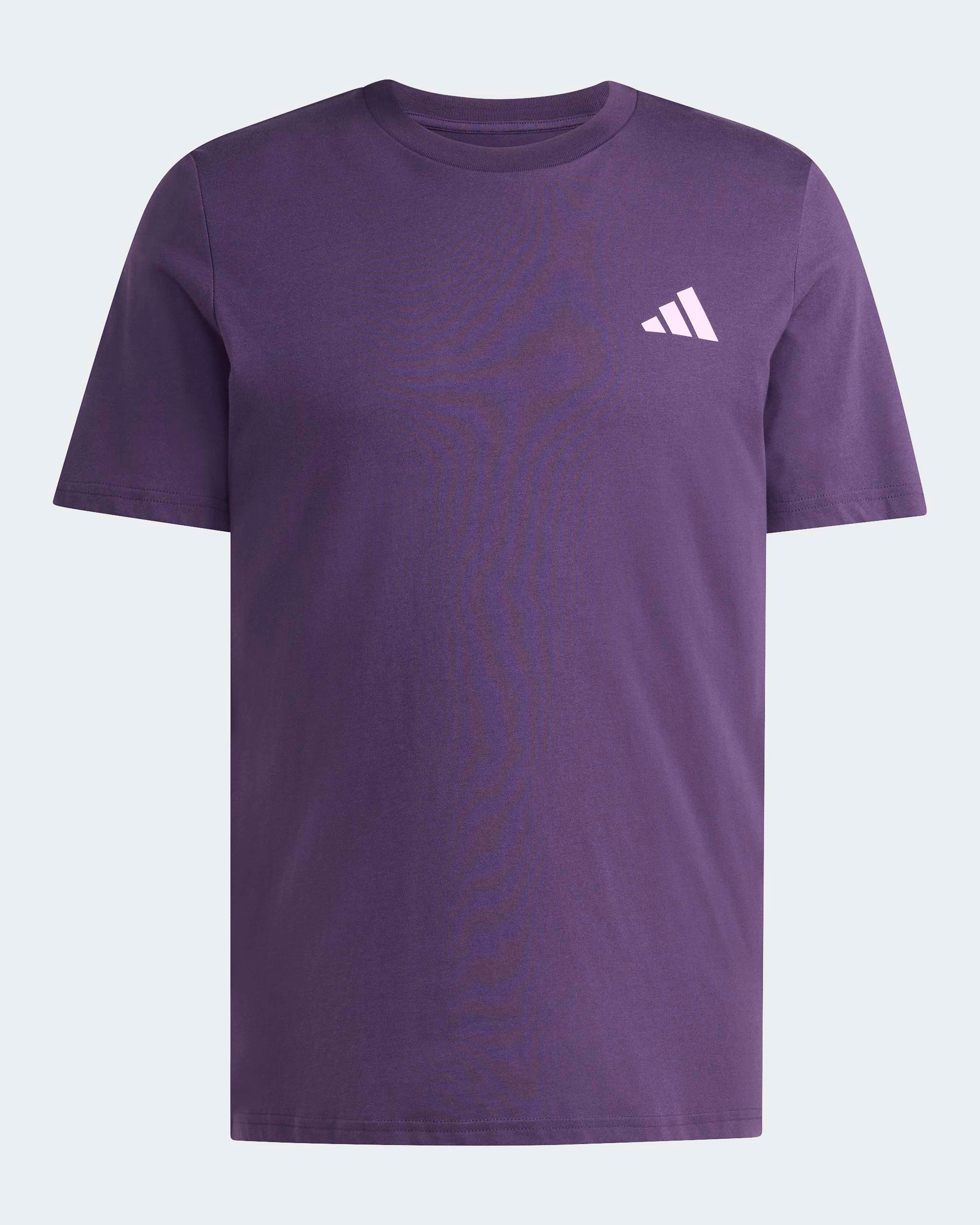 Mens Premium Woven Graphic T-shirt Dark Purple
