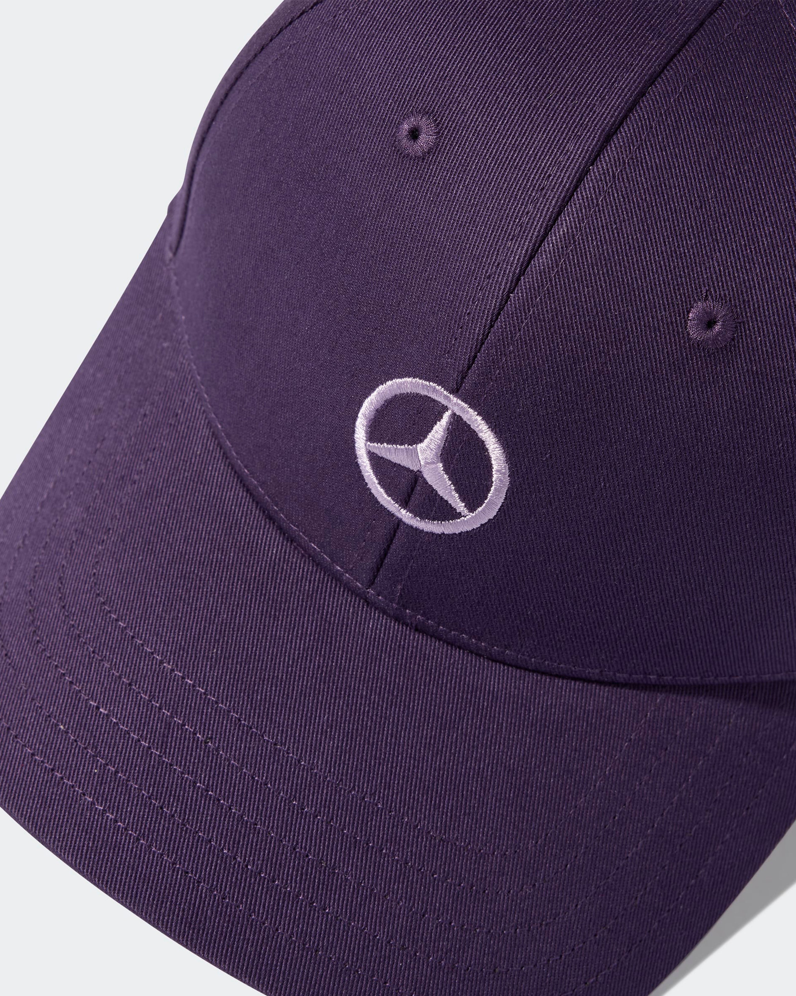 Fan Cotton Cap Purple