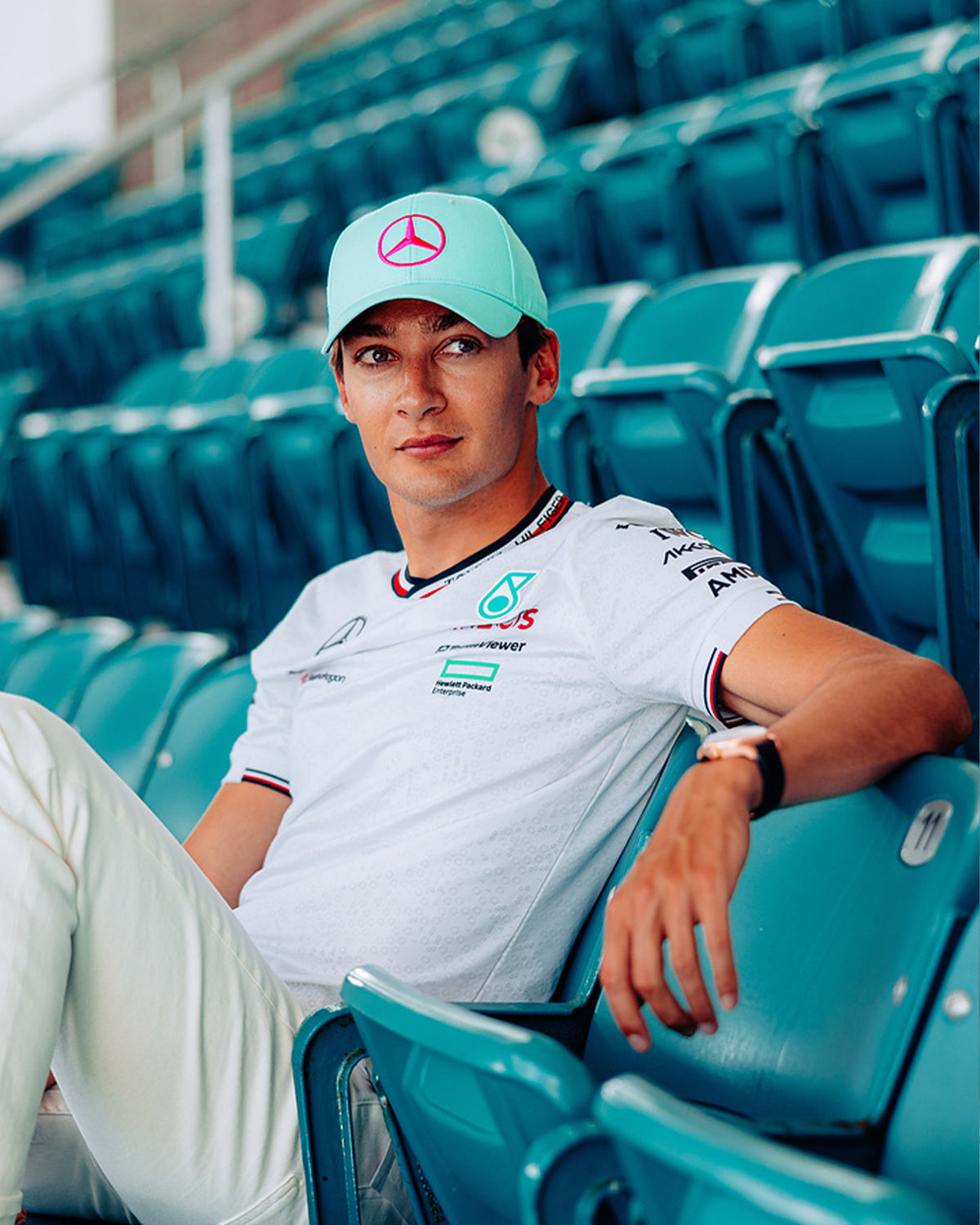 George Rusell Miami George Russell Special Edition Caps | Official Mercedes-AMG F1 Store