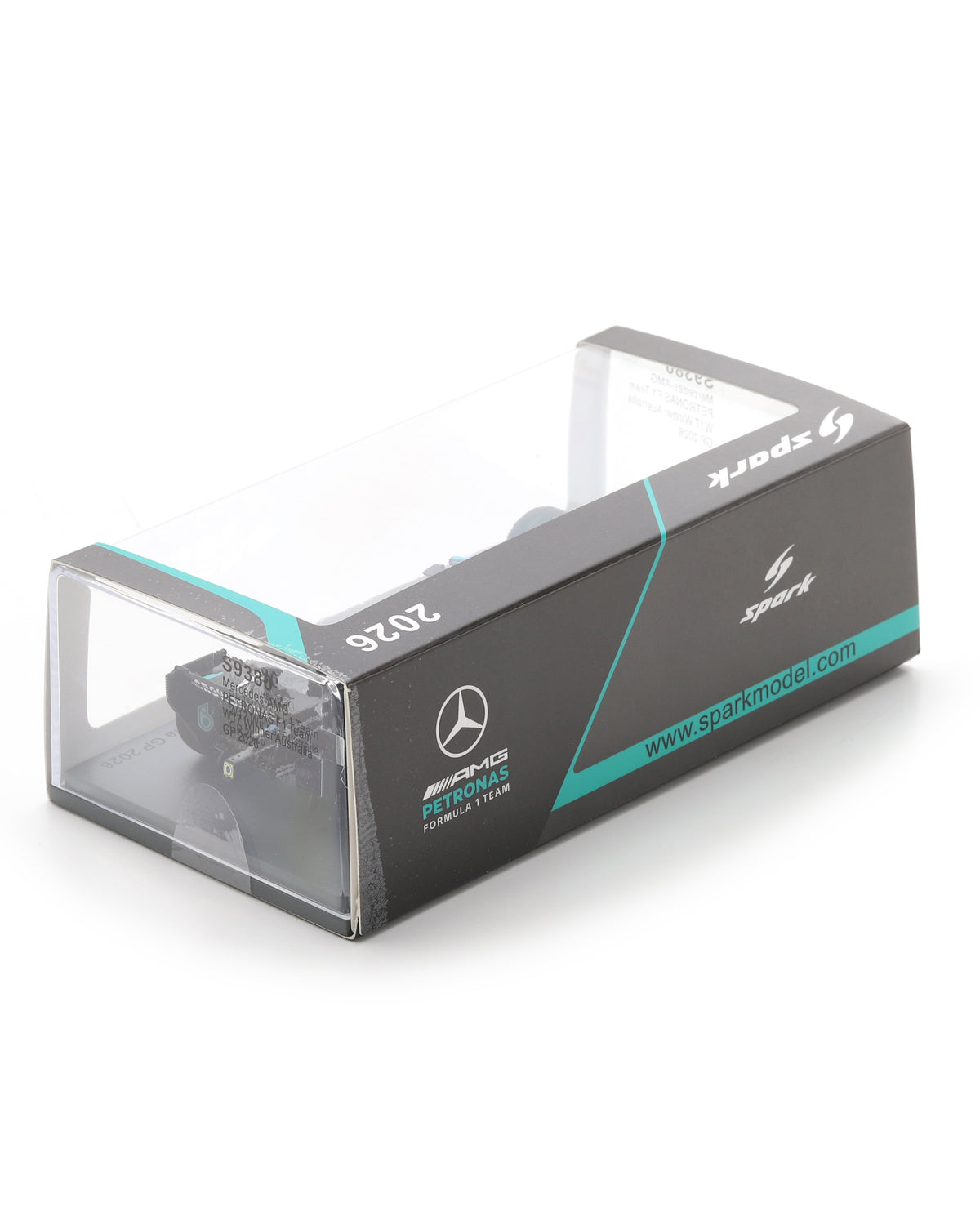 George Russell Australia GP 2026 Car Model with Pit Board