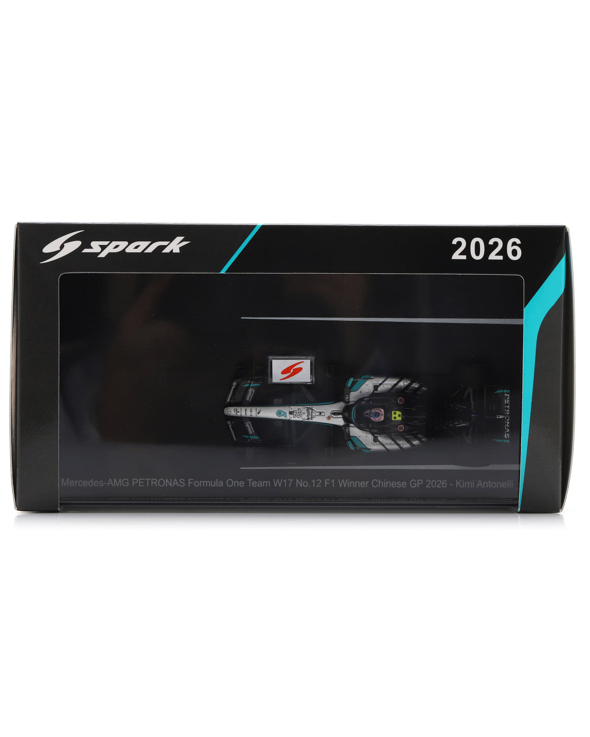 Kimi Antonelli Chinese GP 2026 Car Model with Pit Board