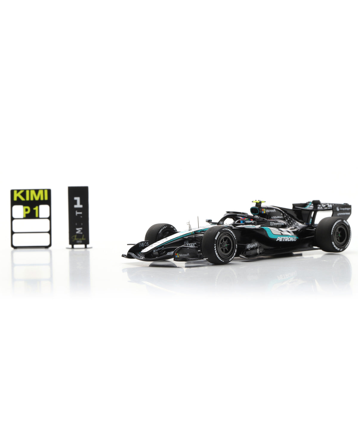 Kimi Antonelli Chinese GP 2026 Car Model with Pit Board