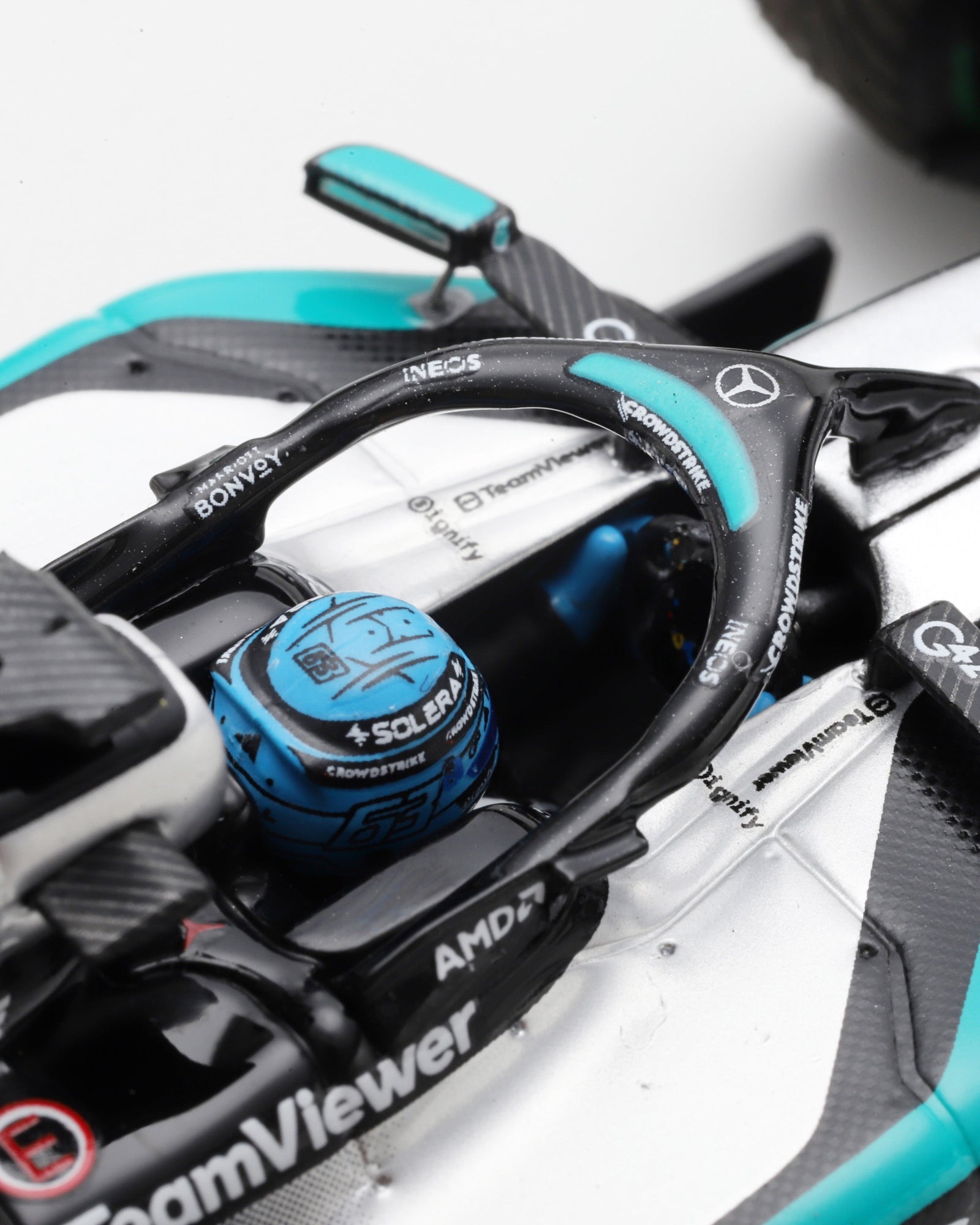 George Russell Australian GP 2025 Car Model