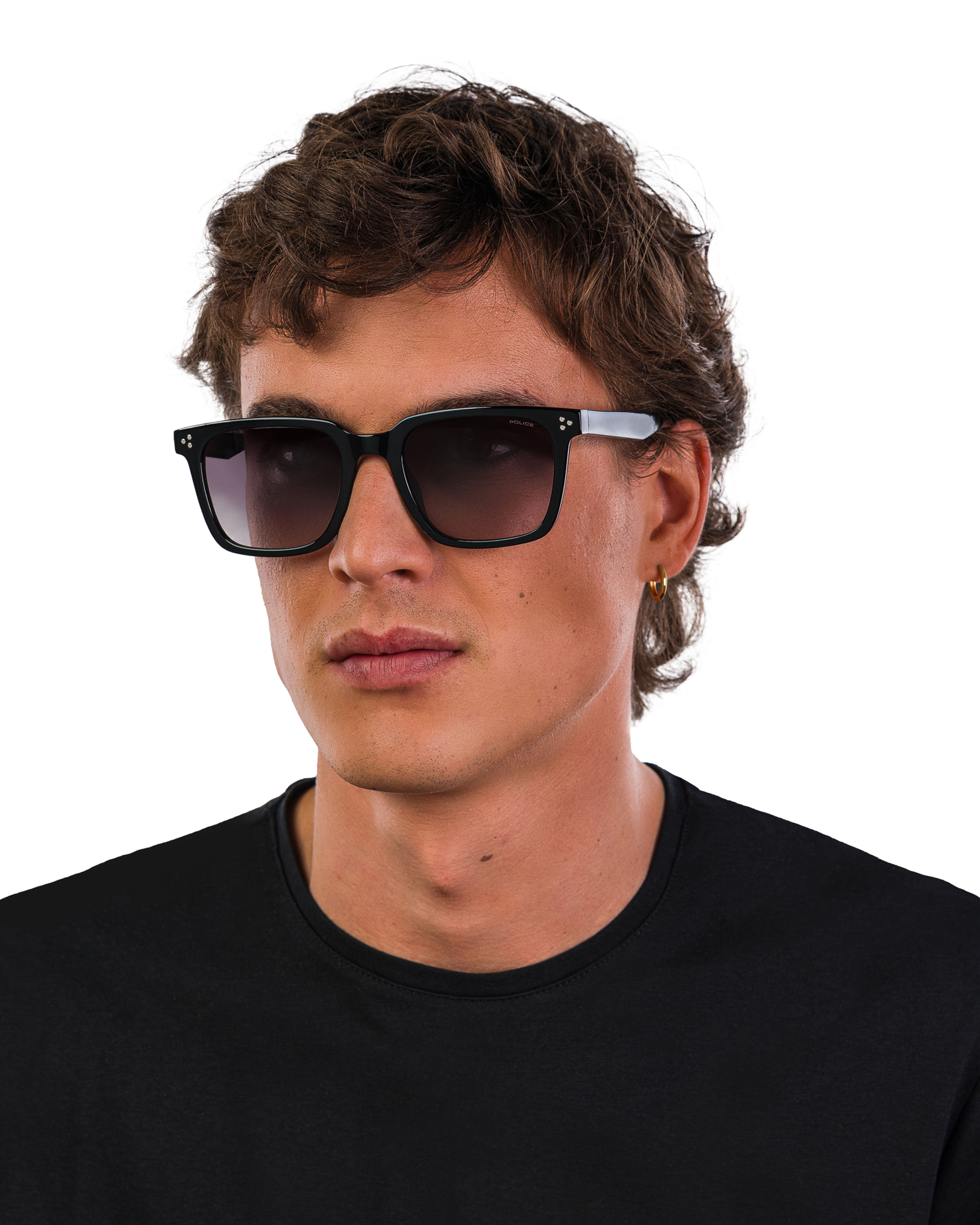 Police x Mercedes Sunglasses Police SPLR51 Black