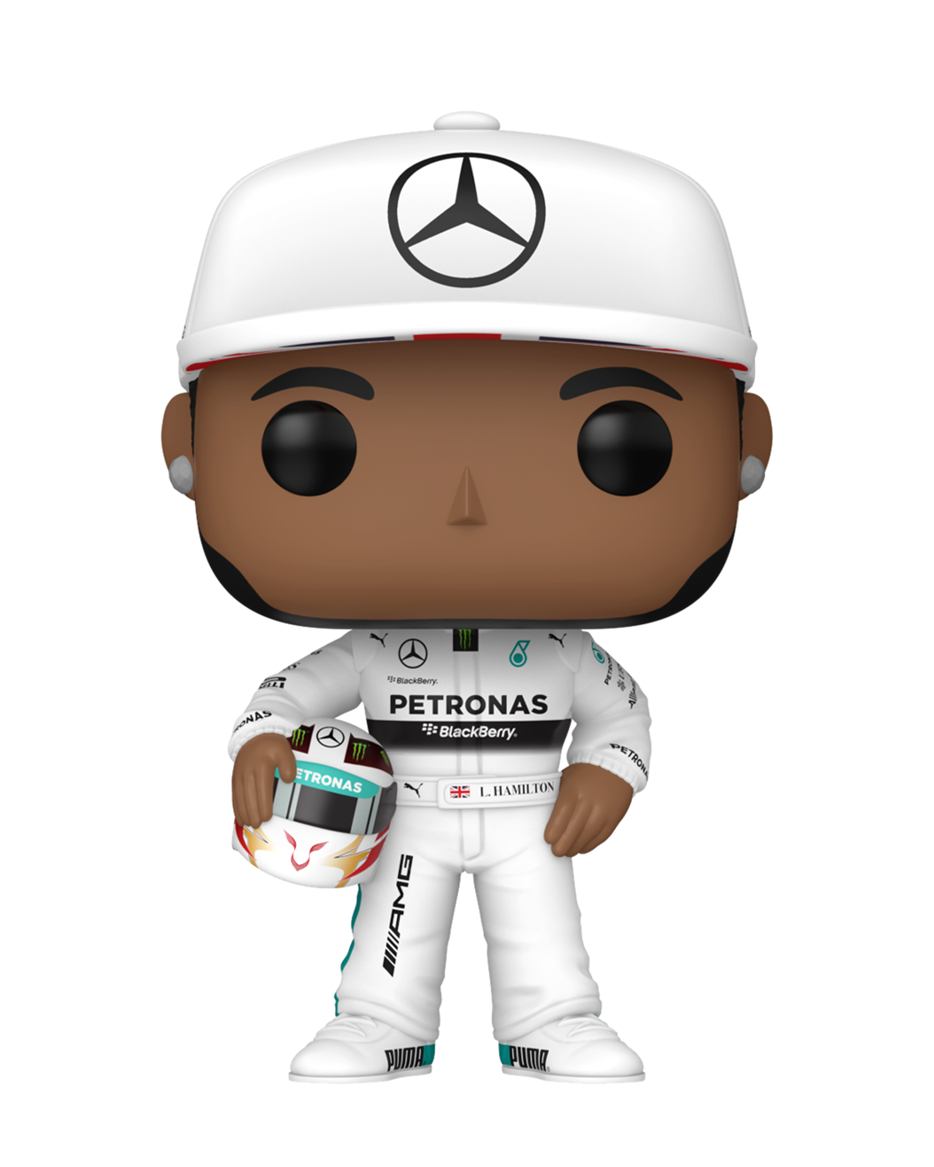 Lewis Hamilton Funko Pop 2014 World Drivers Champion Edition Official Mercedes AMG PETRONAS F1 Team Store