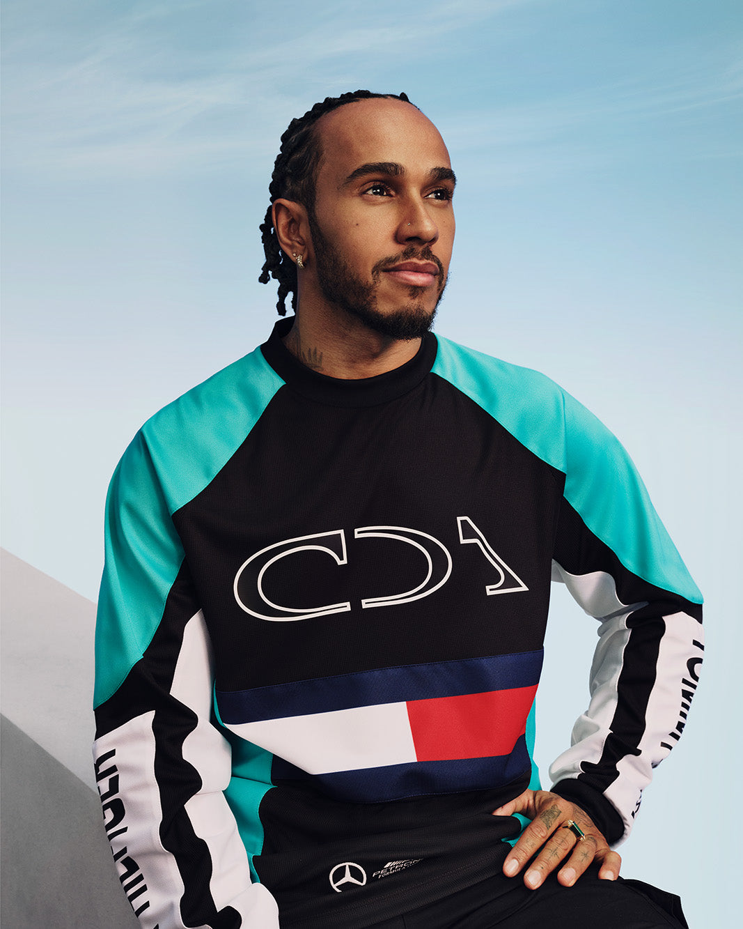 Tommy x Mercedes-AMG F1 x Clarence Ruth Motorsport Jersey