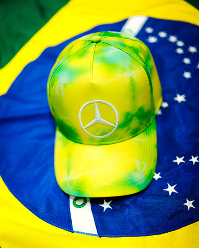 Lewis Hamilton Special Edition Brazil Cap Green