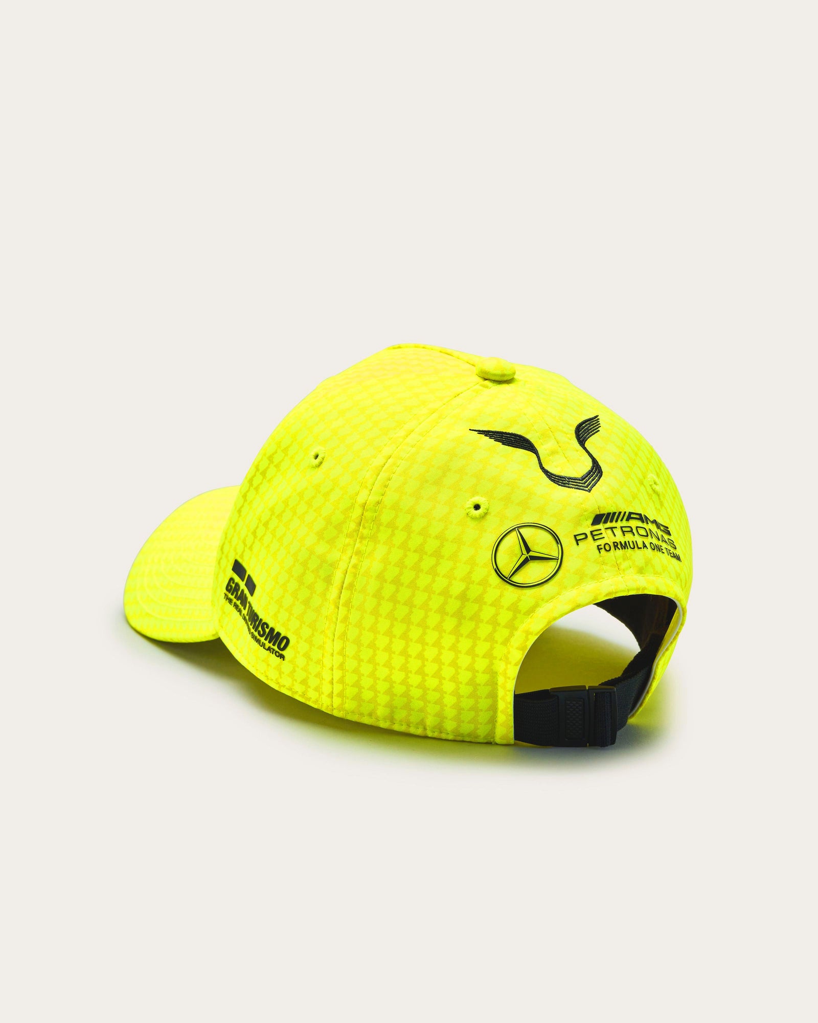 Kids Lewis Hamilton 2023 Team Driver Cap Neon Yellow